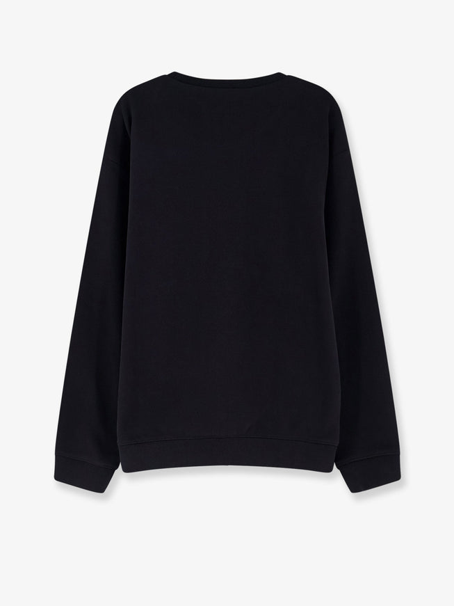 Oamc Peacemaker Loose Fit Crewneck Smile Print Sweatshirt