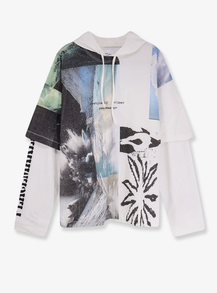 Oamc Peacemaker Cotton Sweatshirt Collage