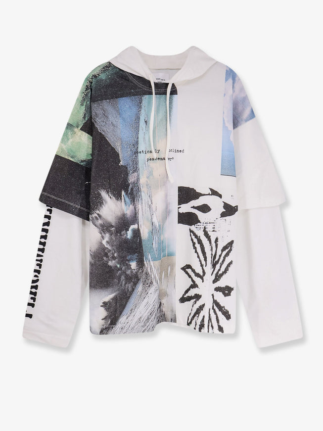 Oamc Peacemaker Cotton Sweatshirt Collage