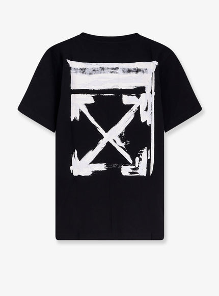 Off White Cotton T-Shirt