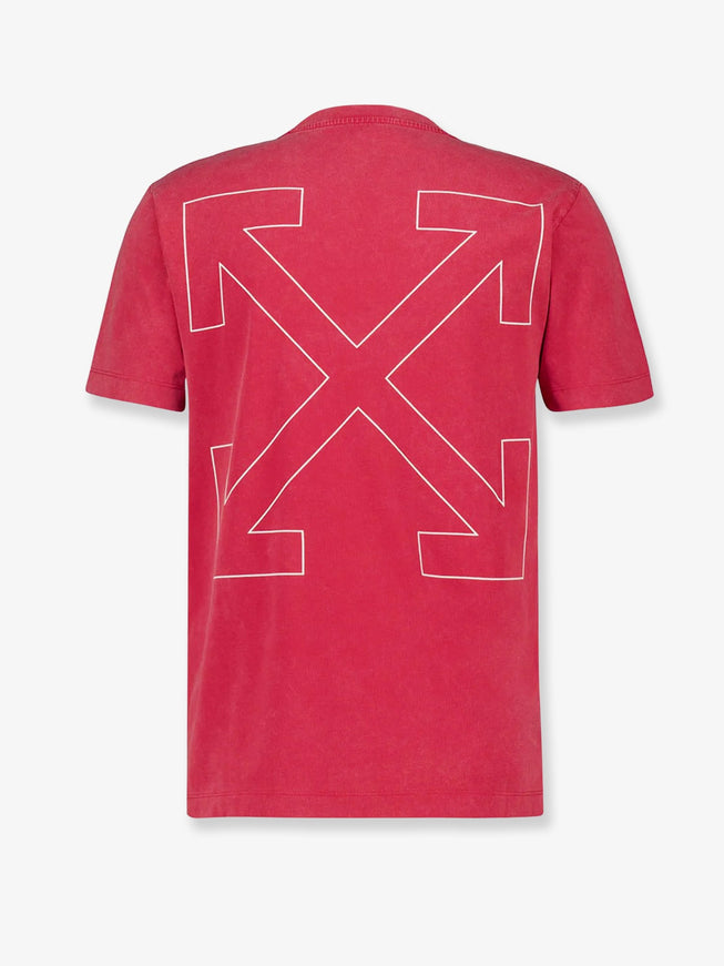 Off White Cotton T-Shirt