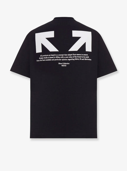 Off White Cloudy Arrow Skate Cotton T-Shirt