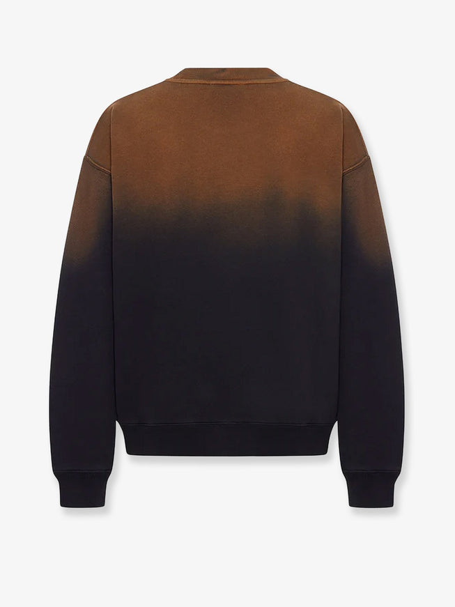 Off White Cotton Sweatshirt