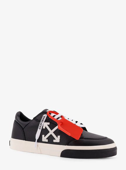 Off White Vulc Low Leather Low-Top Sneakers