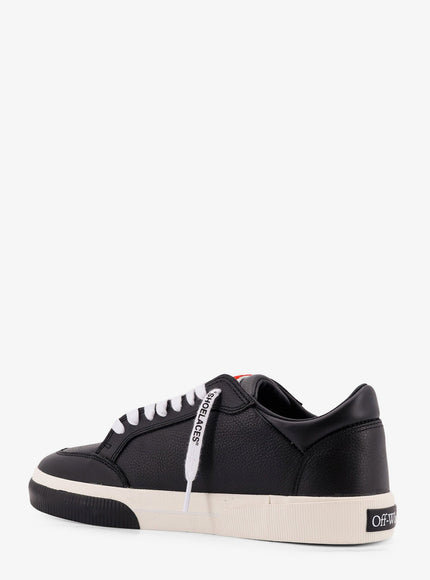 Off White Vulc Low Leather Low-Top Sneakers