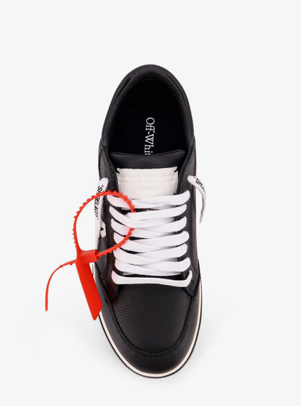 Off White Vulc Low Leather Low-Top Sneakers