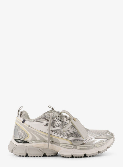 Off White Ow Be Right Back Low-Top Sneakrs Back Grey - Silver