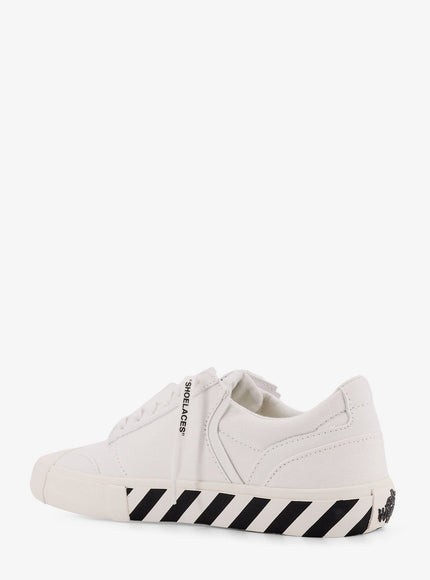 Off White Vulc Undercut Canvas Low-Top Sneakers