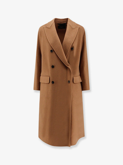 Palto' Arianna Db Wool Coat Blu