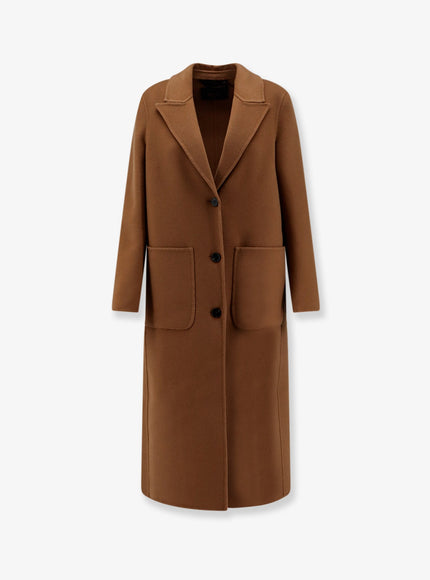 Palto' Elsa Db Wool Coat Blu