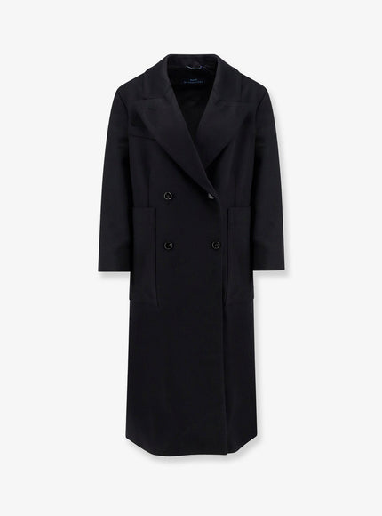 Palto' Giada Double-Breasted Coat Nero