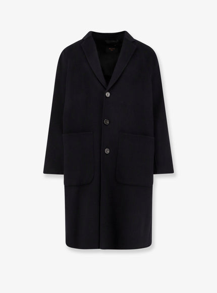 Palto' Camern Db Wool Blend Coat Nero
