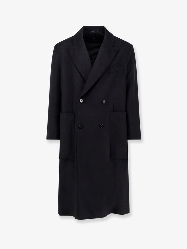 Palto' Ganzo Wool And Cashmere Coat Nero