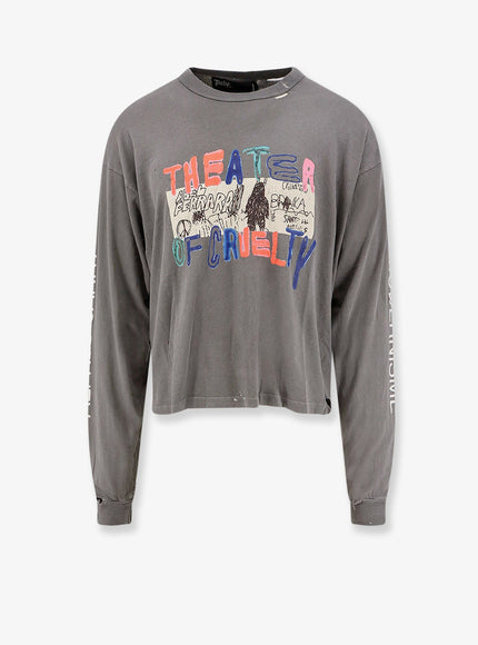 Paly Theater Of Cruelty Cotton T-Shirt Black