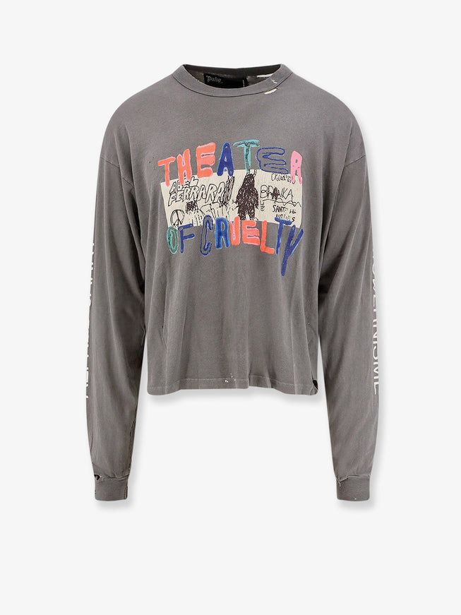 Paly Theater Of Cruelty Cotton T-Shirt Black