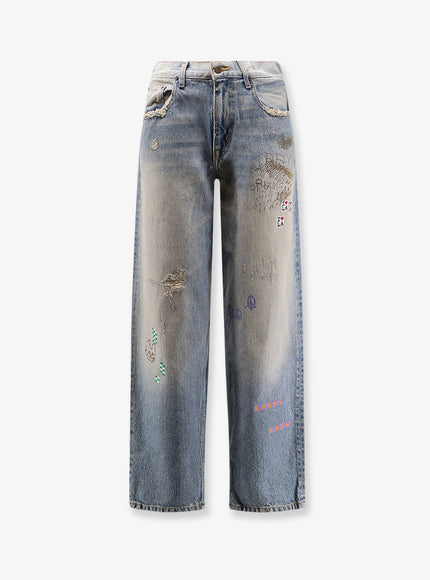 Paly Lucky Stone-Washed Cotton Jeans Jeans