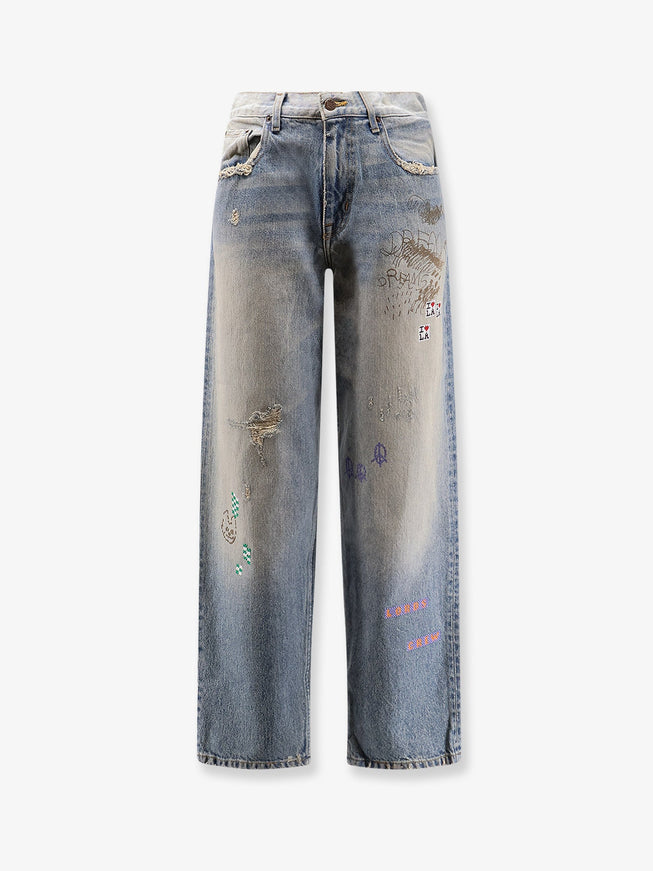 Paly Lucky Stone-Washed Cotton Jeans Jeans