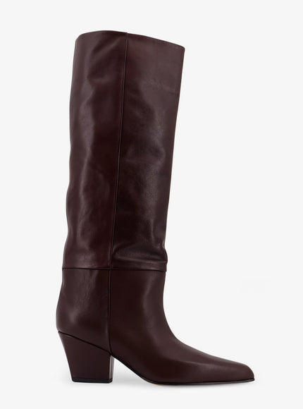 Paris Texas Leather Jane Boot 60 Mocha