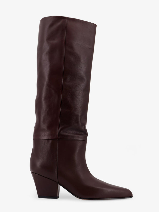 Paris Texas Leather Jane Boot 60 Mocha