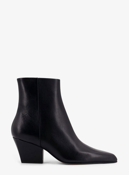 Paris Texas Jane Leather Ankle Boots Black