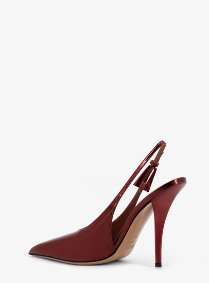 Paris Texas Jessica Slingback Mirror Leather Pumps