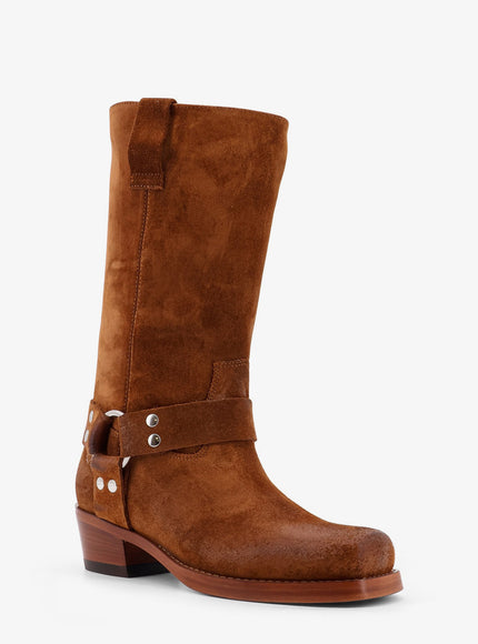 Paris Texas Waxed Suede Boots