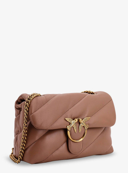 Pinko Love Puff Classic Matelassé Leather Shoulder Bag