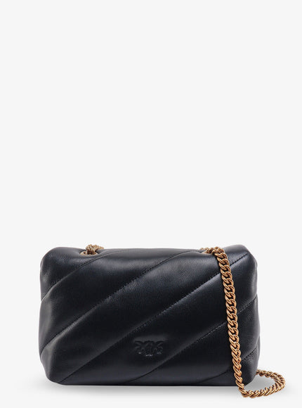 Pinko Love Puff Mini Matelassé Leather Shoulder Bag