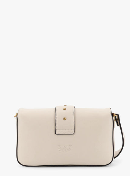 Pinko Love One Mini Leather Shoulder Bag