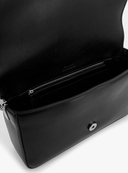 Pinko Love One Classic Leather Shoulder Bag