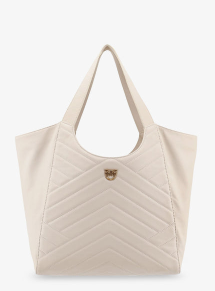 Pinko Quilted Leather Shoulder Bag Uni Bia