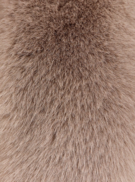 Pinko Deyn Faux Fur Sleeveless Jacket