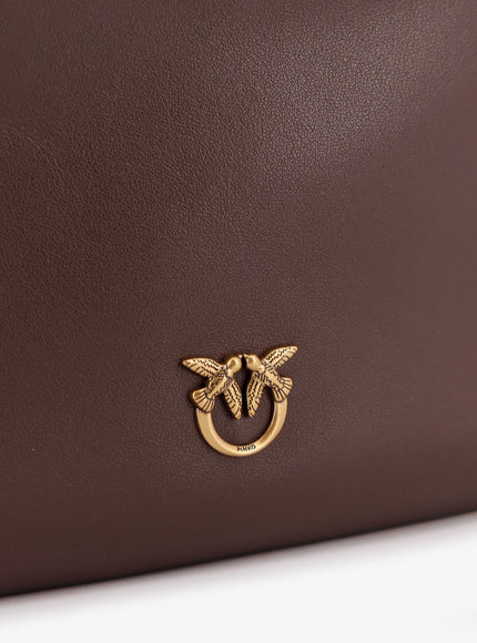Pinko Triplet Leather Shoulder Bag