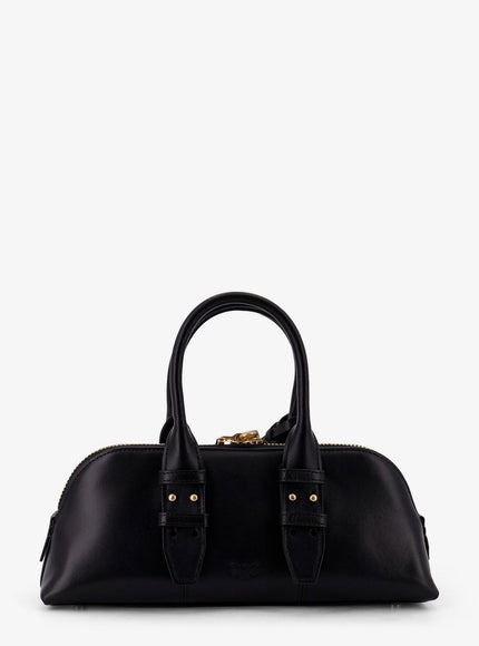 Pinko Bowling Escape Bag Leather Handbag
