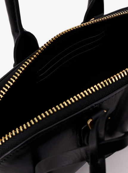 Pinko Bowling Escape Bag Leather Handbag