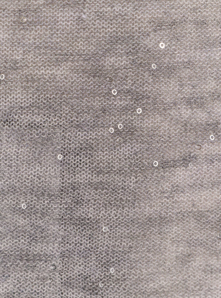 Pinko Pico Wool Top With Rhinestones