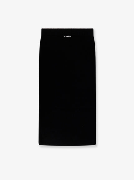 Pinko Wool Blend Skirt