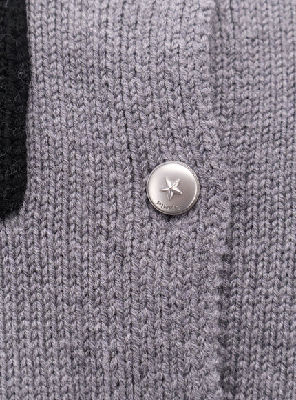 Pinko Sulcis Wool Cardigan
