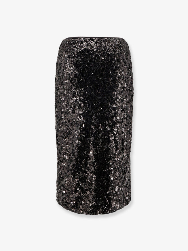 Pinko Pappacieca Pencil Skirt With Sequins