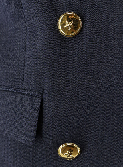 Pinko New Guinea Woven Wool Blazer