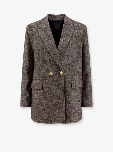 Pinko Gnocchetto Tweed Blazer Nero