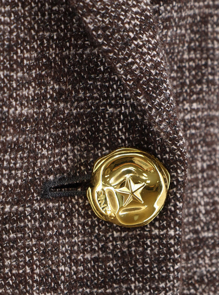 Pinko Gnocchetto Tweed Blazer