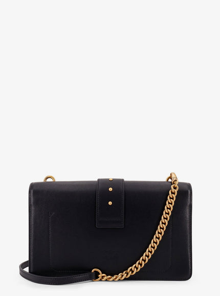 Pinko Love One Leather Shoulder Bag
