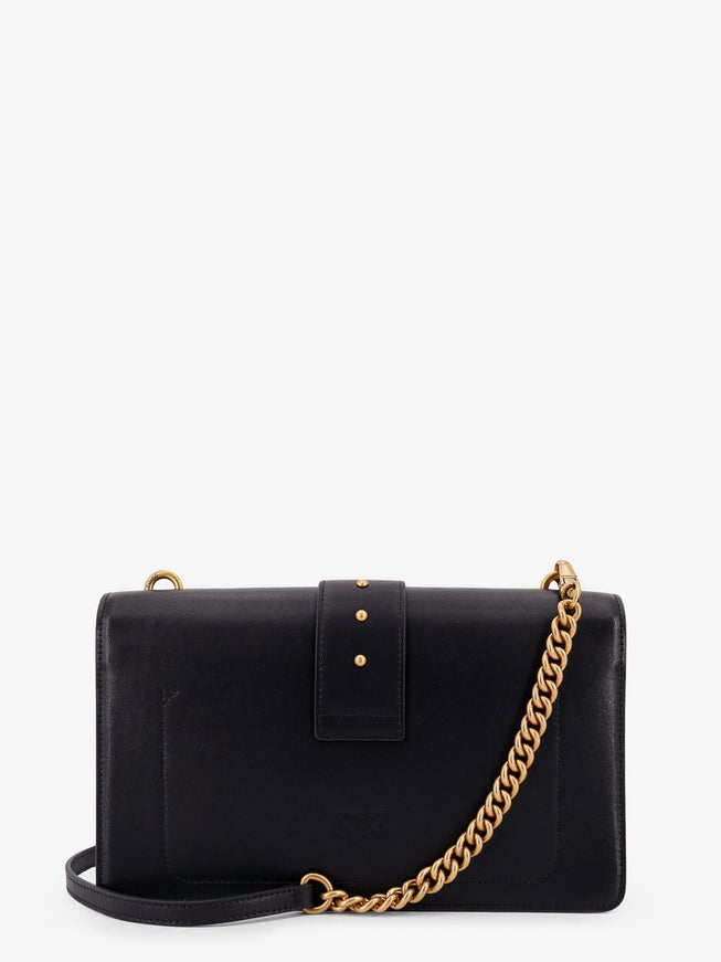 Pinko Love One Leather Shoulder Bag