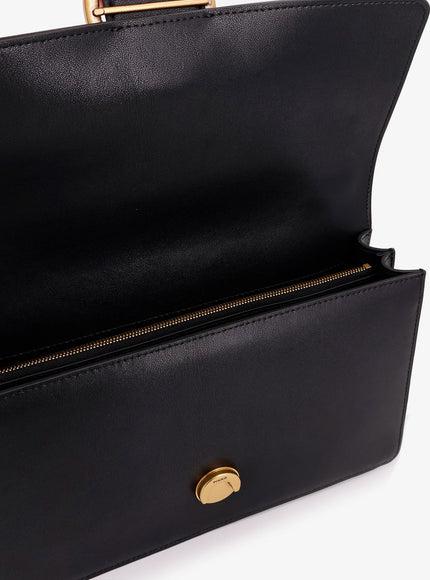 Pinko Love One Leather Shoulder Bag