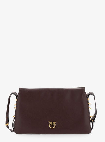 Pinko Triplet Mini Leather Crossbody Bag Uni Rosso