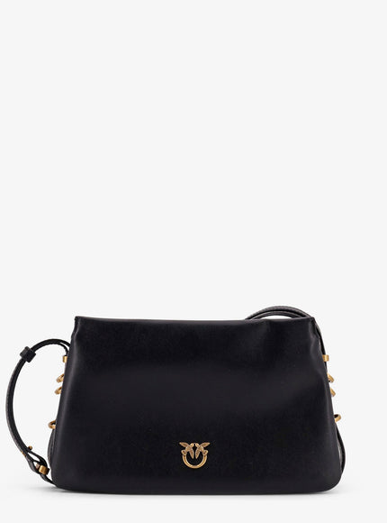 Pinko Triplet Mini Leather Crossbody Bag Uni Nero