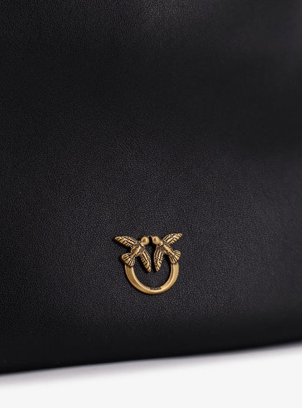 Pinko Triplet Mini Leather Crossbody Bag