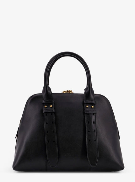 Pinko Bowling Bag Leather Shoulder Bag