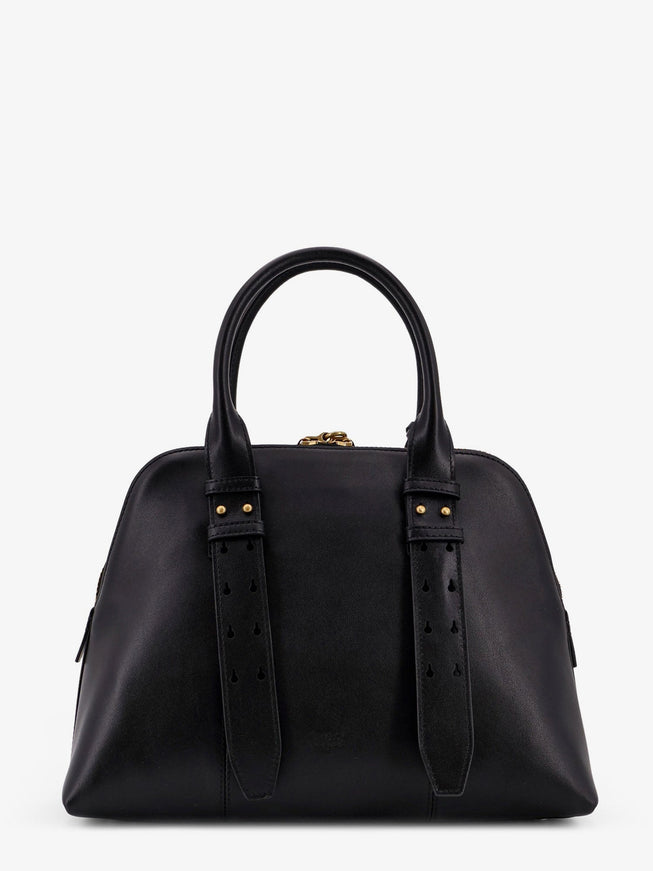 Pinko Bowling Bag Leather Shoulder Bag